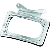 Kuryakyn License Plate Frame For Harley-Davidson Chrome - Driven Powersports