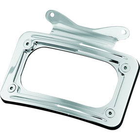 Kuryakyn License Plate Frame For Harley-Davidson Chrome - Driven Powersports