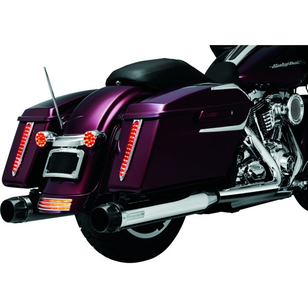 Kuryakyn License Plate Frame For Harley-Davidson Chrome - Driven Powersports