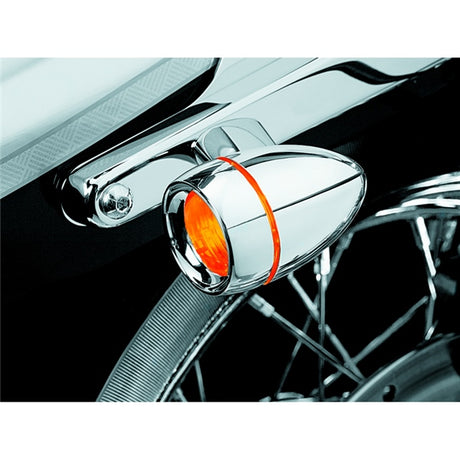 Kuryakyn Bezel Turn Signal - Harley-Davidson Chrome - Driven Powersports