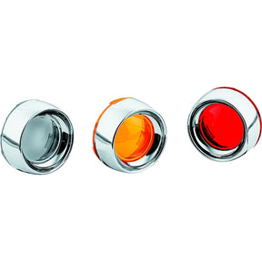 Kuryakyn Bezel Turn Signal - Harley-Davidson Chrome - Driven Powersports