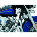 Kuryakyn Deluxe Neck Cover Kit For Harley-Davidson Chrome - Driven Powersports