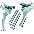 Kuryakyn Deluxe Neck Cover Kit For Harley-Davidson Chrome - Driven Powersports