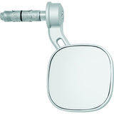 Kuryakyn Dillinger Bar End Mirror Silver - Driven Powersports