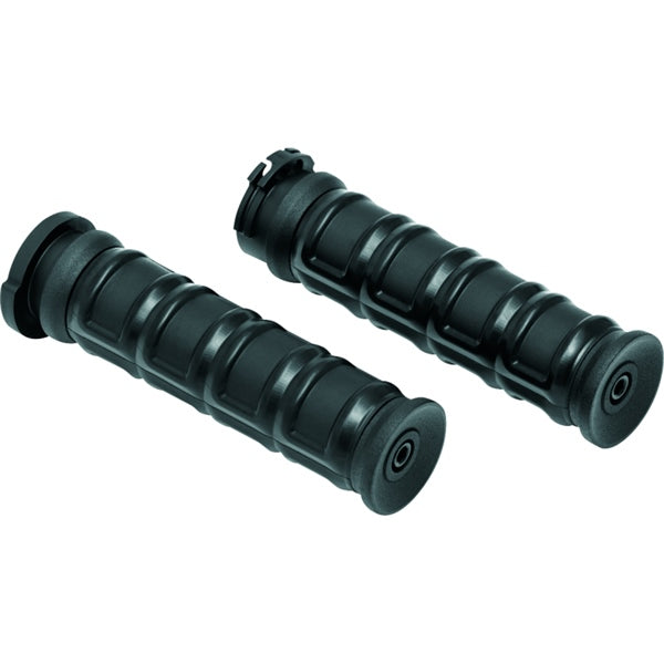 Kuryakyn Dillinger Grip Dual Cable Black - Driven Powersports