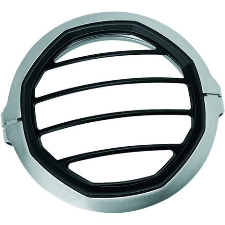 Kuryakyn Dillinger Headlight Trim Silver - Driven Powersports