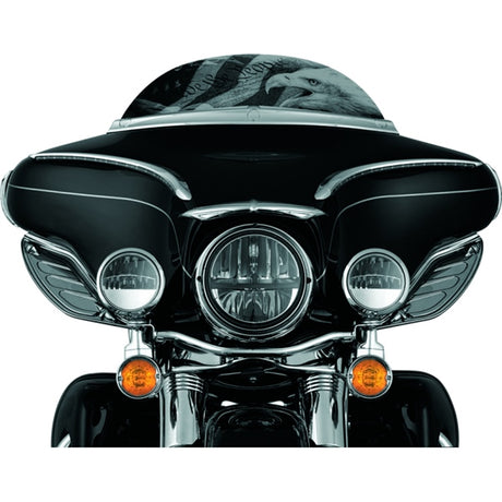 Kuryakyn Air Deflector For Harley-Davidson - Driven Powersports