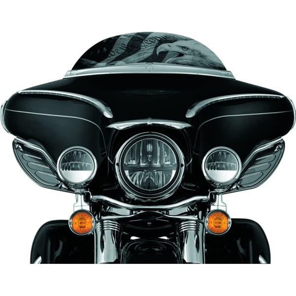 Kuryakyn Air Deflector For Harley-Davidson - Driven Powersports