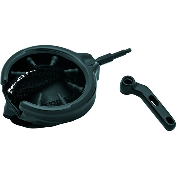 Kuryakyn Mesh Basket Drink Holder Perch Mount Black - Driven Powersports