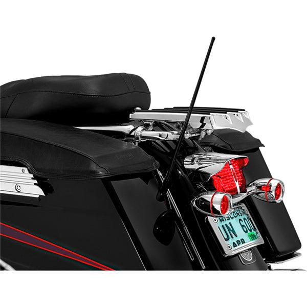 Kuryakyn Dual Function Flexible Antenna For Harley-Davidson & More Black - Driven Powersports
