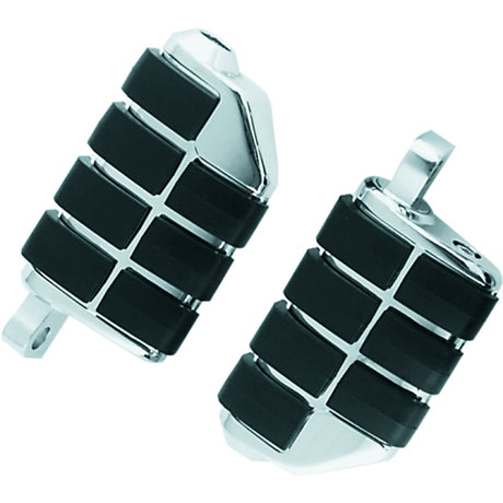 Kuryakyn Dually ISO Pegs With Male Adapter Chrome - Driven Powersports