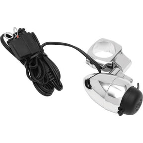 Kuryakyn Electrical Power Point Outlet Chrome - Driven Powersports