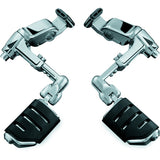 Kuryakyn Ergo III Dually ISO Peg With Adjustable Mount For Honda Chrome - Driven Powersports