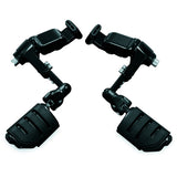 Kuryakyn Ergo III Dually ISO Peg With Adjustable Mount For Honda Black - Driven Powersports