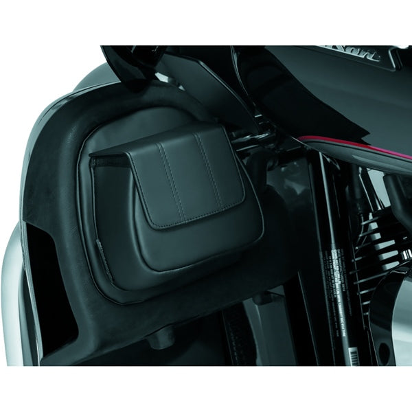Kuryakyn Fairing Lower Door Pocket For Harley-Davidson Black - Driven Powersports