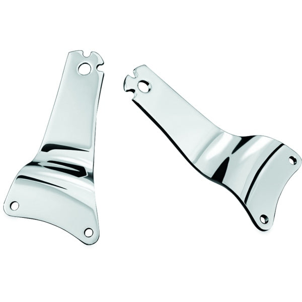 Kuryakyn Fixed Mount Backrest For Harley-Davidson Chrome - Driven Powersports