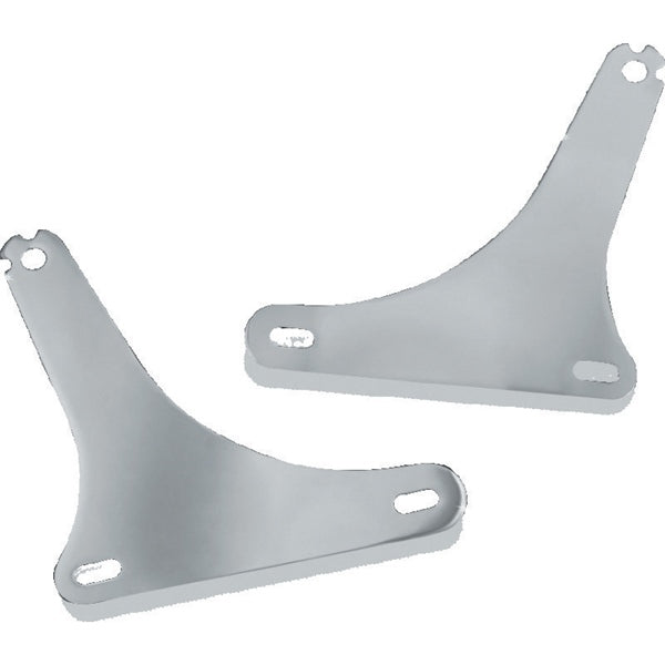 Kuryakyn Fixed Mount Backrest For Harley-Davidson Chrome - Driven Powersports