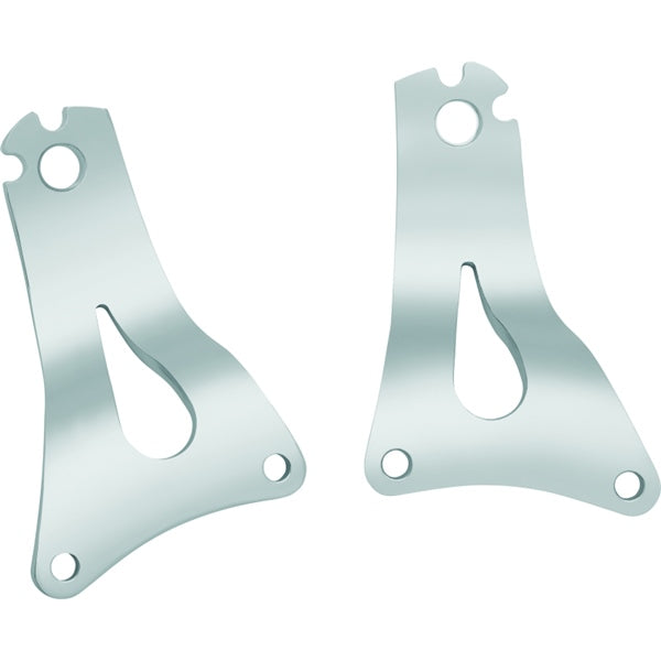 Kuryakyn Fixed Mount Backrest For Harley-Davidson Chrome - Driven Powersports