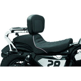 Kuryakyn Fixed Mount Backrest For Harley-Davidson Chrome - Driven Powersports