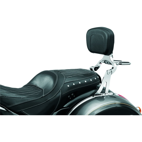Kuryakyn Fixed Mount Backrest For Indian Chrome - Driven Powersports