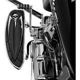 Kuryakyn Floorboard Relocator Bracket For Harley-Davidson Chrome - Driven Powersports
