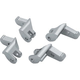 Kuryakyn Floorboard Relocator Bracket For Harley-Davidson Chrome - Driven Powersports