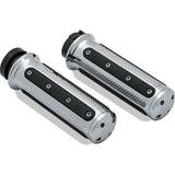 Kuryakyn Heavy Industry Grip Dual Cable Chrome - Driven Powersports