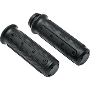 Kuryakyn Heavy Industry Grip Throttle-By-Wire Black - Driven Powersports