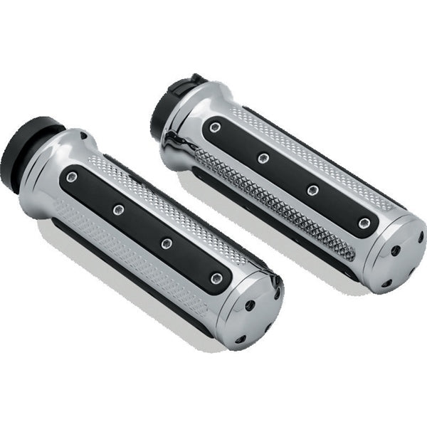 Kuryakyn Heavy Industry Grip Throttle-By-Wire Chrome - Driven Powersports