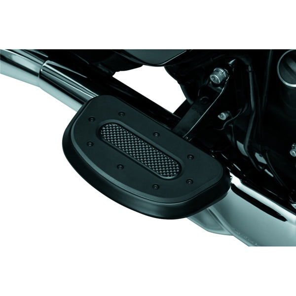 Kuryakyn Heavy Industry Passenger Floorboard - Rear Black - Driven Powersports