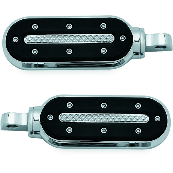 Kuryakyn Heavy Industry Peg With Adapter Chrome - Driven Powersports