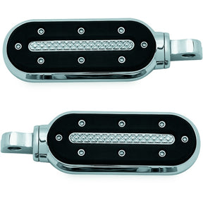 Kuryakyn Heavy Industry Peg With Adapter Chrome - Driven Powersports