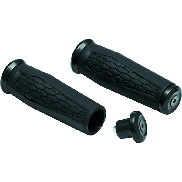 Kuryakyn Hex Grip Black - Driven Powersports