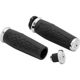 Kuryakyn Hex Grip Dual Cable Chrome - Driven Powersports