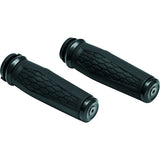 Kuryakyn Hex Grip Thottle-By-Wire Black - Driven Powersports
