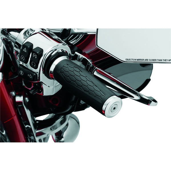 Kuryakyn Hex Grip Thottle-By-Wire Chrome - Driven Powersports