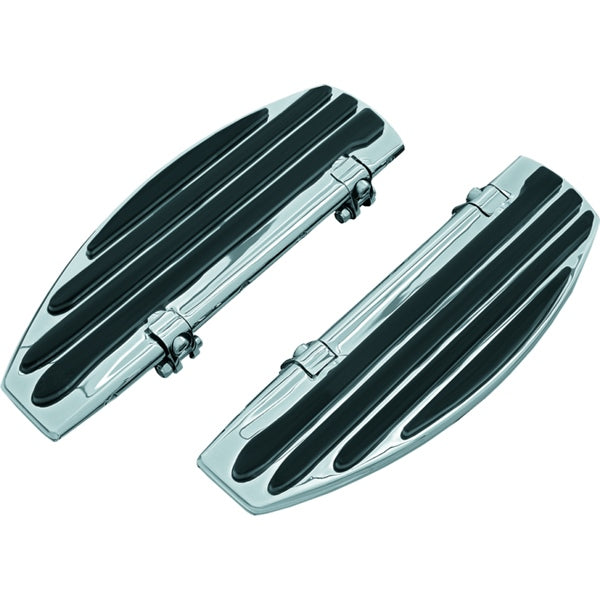 Kuryakyn ISO Driver Floorboard For Harley-Davidson Chrome - Driven Powersports
