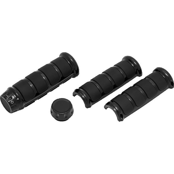Kuryakyn ISO Grip For Heated Grip For Harley-Davidson Black - Driven Powersports