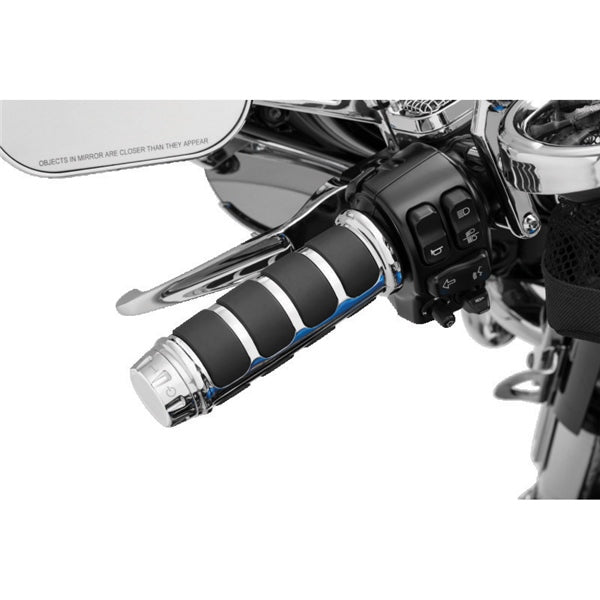 Kuryakyn ISO Grip For Heated Grip For Harley-Davidson Chrome - Driven Powersports