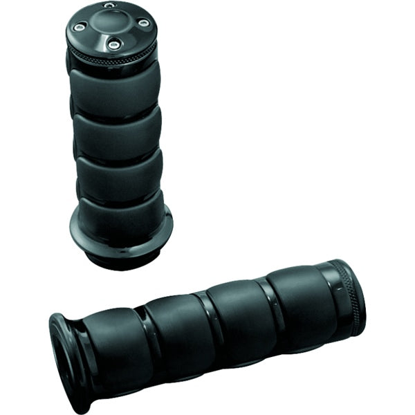 Kuryakyn ISO Grip Metric For Harley-Davidson / Kawasaki & More Black - Driven Powersports