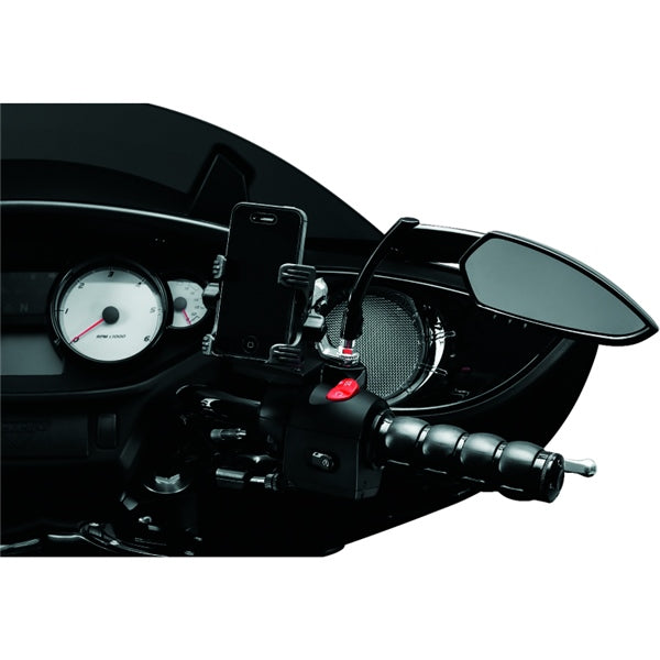 Kuryakyn ISO Grip Universal For Honda / Suzuki Chrome - Driven Powersports