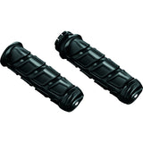 Kuryakyn Kinetic Grip For Harley-Davidson / Kawasaki / Suzuki & More Black - Driven Powersports