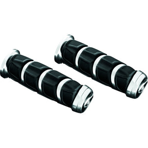 Kuryakyn Kinetic Grip For Honda / Suzuki Chrome - Driven Powersports