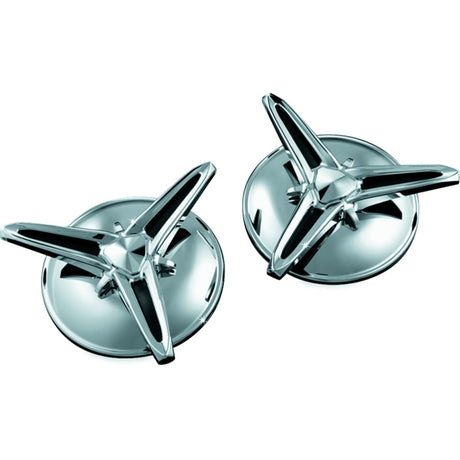Kuryakyn Knock-Off Center Cap For Harley-Davidson Chrome - Driven Powersports