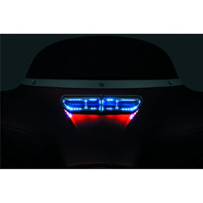 Kuryakyn LED Fairing Vent Accent For Harley-Davidson Chrome - Driven Powersports