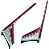 Kuryakyn LED Vertical Rear Light Strips Lens For Honda Red - Driven Powersports