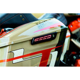 Kuryakyn LED Saddlebag Hinge Accent For Harley-Davidson Chrome - Driven Powersports