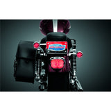 Kuryakyn License Plate Turn Signal & Marker Light Mount Chrome - Driven Powersports