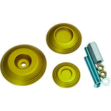 Kuryakyn Lodestar Rear Axle Slider For Bmw Gold - Driven Powersports