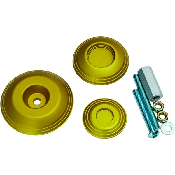 Kuryakyn Lodestar Rear Axle Slider For Bmw Gold - Driven Powersports